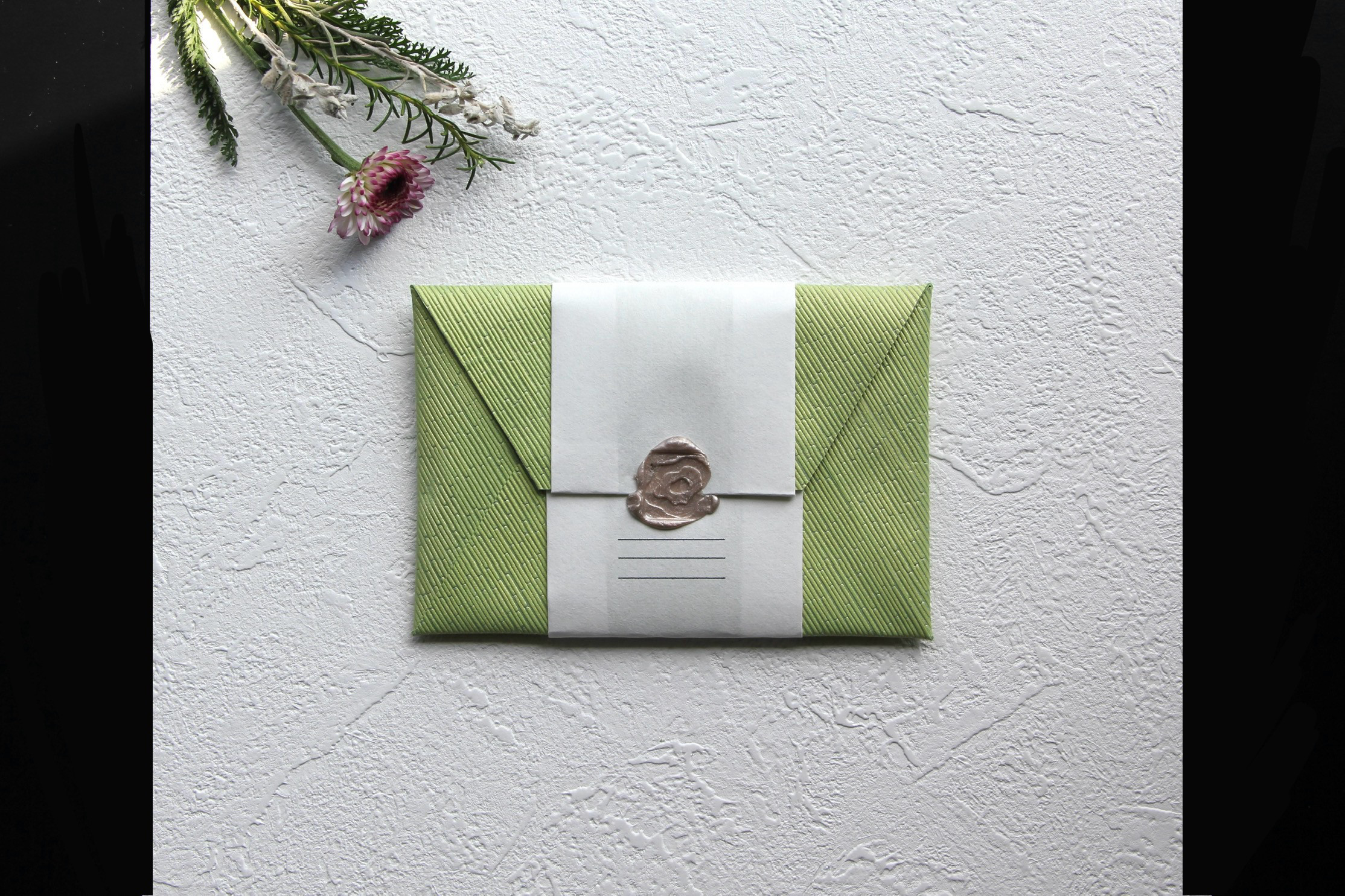 【Répétune】vol.7：Feuillade｜綴りの小径　【本革製封筒】