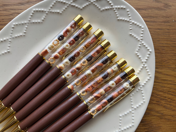 【7月リニューアル再販】うきうき*ミニチュアドーナツボールペン 3枚目の画像