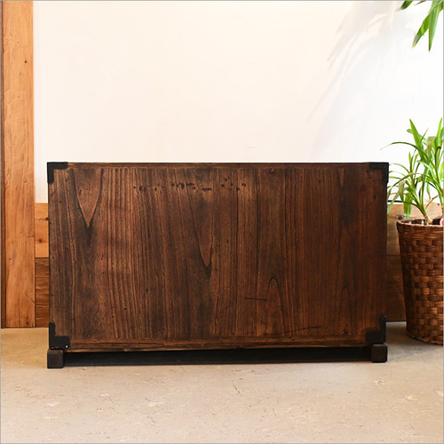 アンティーク 観音箪笥 和箪笥 チェスト リメイク品 大正時代 桐 天然