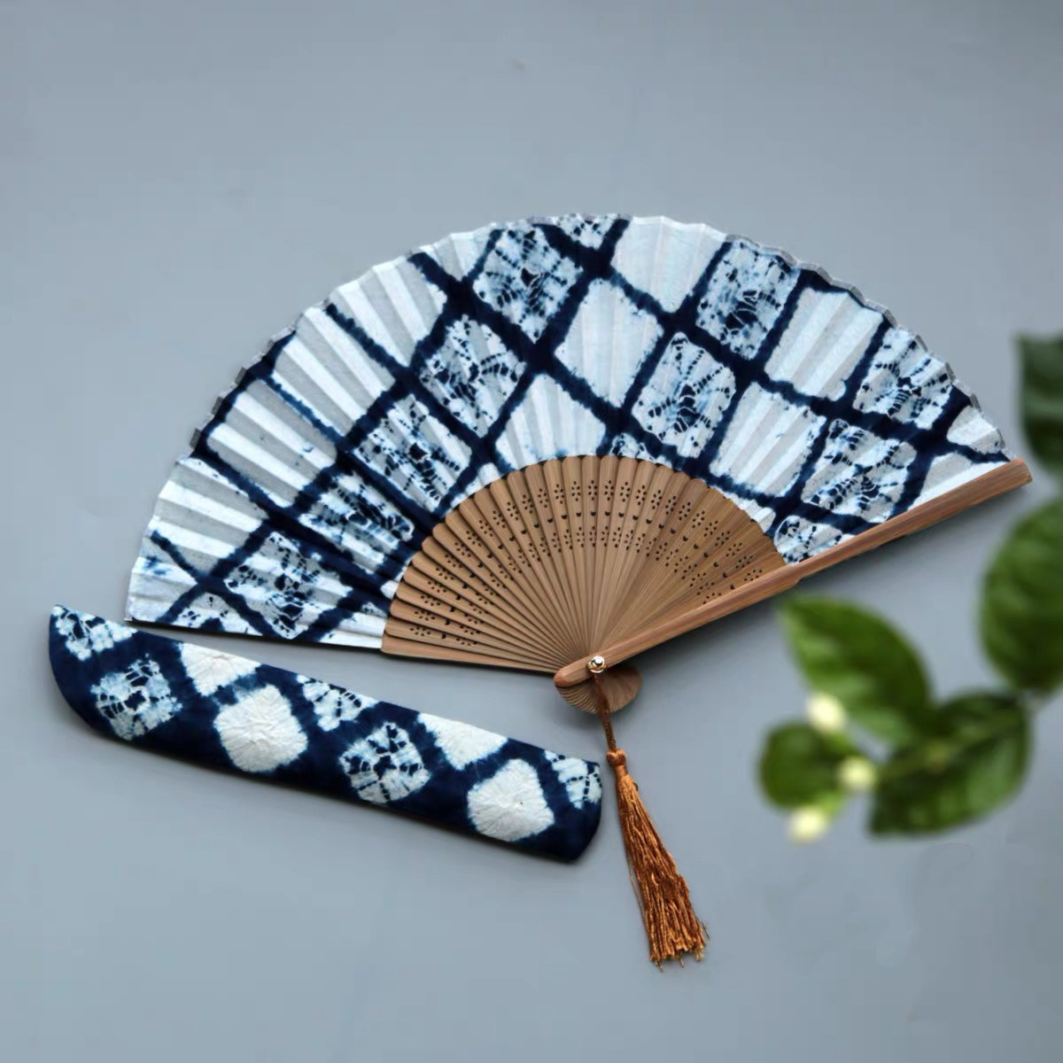 *夏 *扇子&扇子ケース*暑さ対策*綿*竹*ギフト*夏祭りアイテム