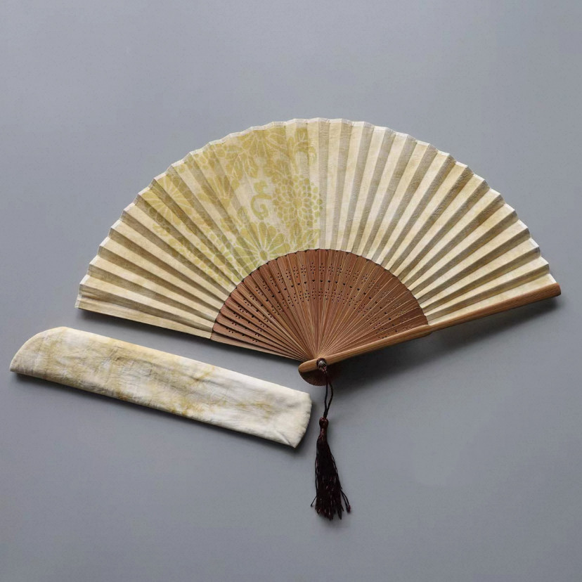 *夏 *扇子&扇子ケース*暑さ対策*綿*竹*ギフト*夏祭りアイテム