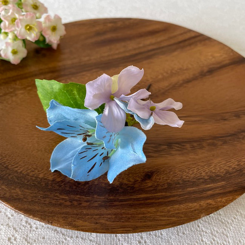 「さおりさまへ」オッズアンジェロ　髪飾り　　グレー2個セット 楽天市場】シュシュ 全2色 ハート柄 蝶 蝶々 ヘアアクセサリー