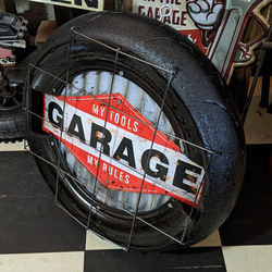 GARAGEサインボード "A"  ガレージ看板  BASE雑貨  アメリカンガレージ  #アメリカンヴィンテージ 8枚目の画像