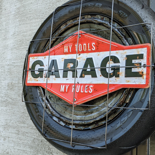 GARAGEサインボード 
