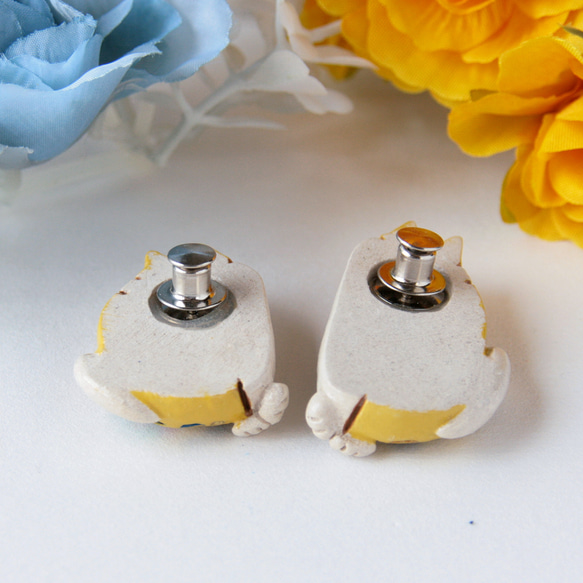 猫のブローチ　旅する猫の美術館「クリムトの接吻」 3枚目の画像