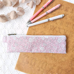 リバティラミネートコンパクトペンケース〈ジュニパー〉19GR リバティラミネートコンパクトペンケース〈ジュニパー〉19GR