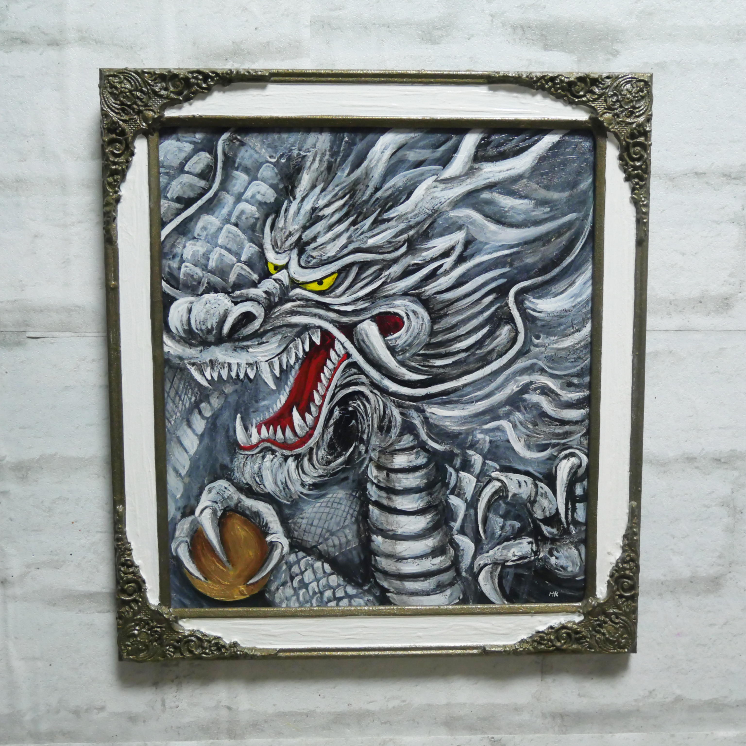 油絵 油彩 油彩画 絵 絵画【白龍】 油絵 油彩 油彩画 絵 絵画【白龍】 絵画 HR 通販 19545755