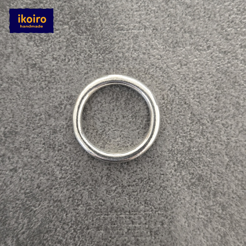 □silver925 ハンドメイドリング 輪っか 丸 サイズ1〜30号 指輪