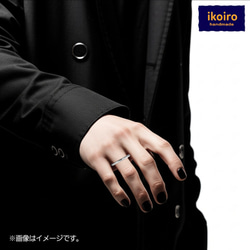 ■silver925 ハンドメイドリング　輪っか　丸　 サイズ1〜30号 5枚目の画像