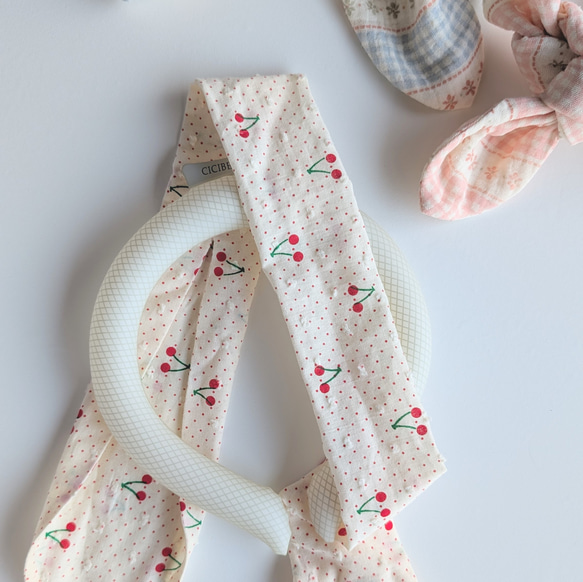 ネッククーラーカバー❣️ハンドメイド ネッククーラー カバー】ネッククーラー ネックリング 接触冷感 ダブル