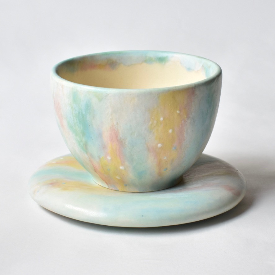 Morning light cup&saucer
