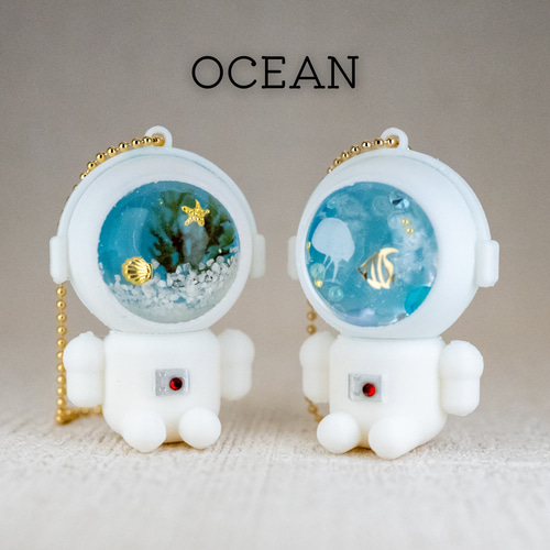 3Dプリンターとレジンのコラボ！ 「宇宙飛行士の見た世界