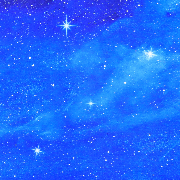 夏の福袋A4アートプリント(虎、星雲）２点セット /高光沢紙/宇宙/星/額無し 8枚目の画像