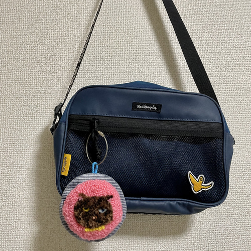 ノベルティ　ミニバッグ　バッグチャーム　ミニポーチ Flowering バッグチャーム ポーチ ミニバッグチャーム アニマルポーチ