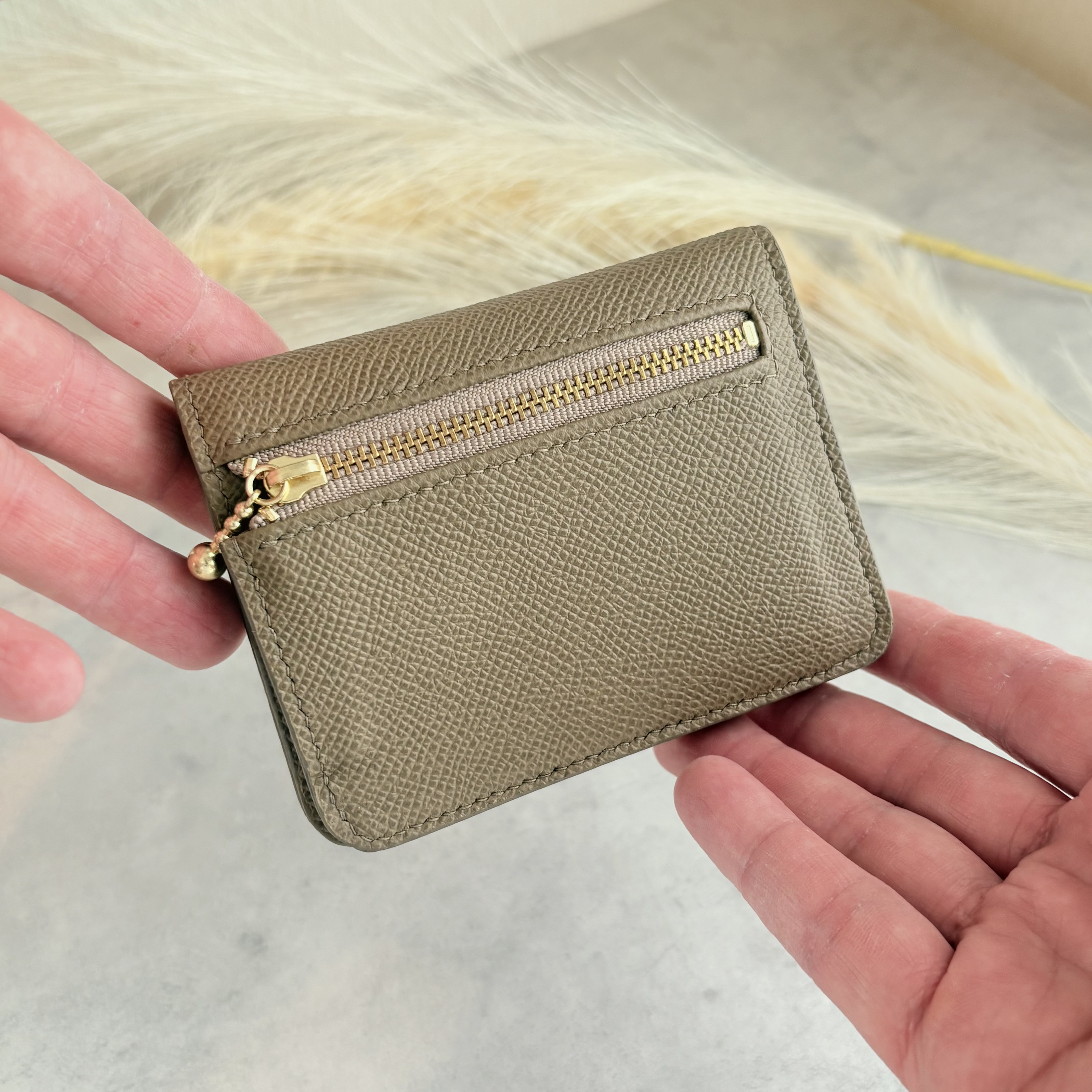 〈カラーオーダー2025〉5色から選べる! 薄型本革長財布｜手縫い仕立て｜送料無料海外メゾン採用レザー使用｜※受注生産