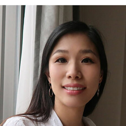 スパークル加工が美しい、大ぶり華奢フープ 4枚目の画像