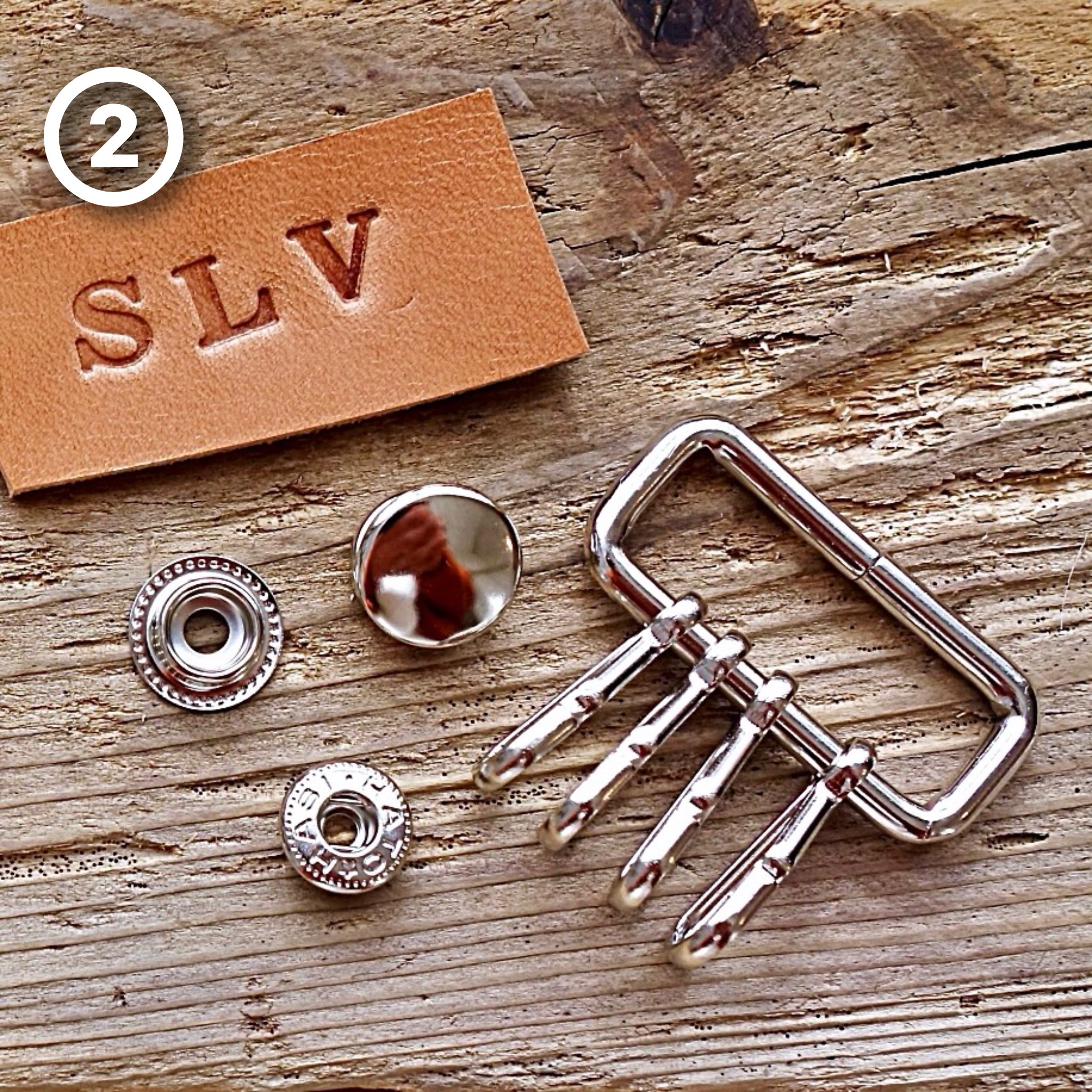 両面レザーパスケース カードケース 本革 ヌメ革 S-003