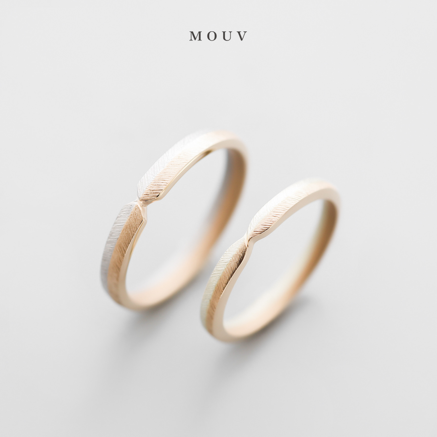 フェザーコンビ（素材アレンジ）　[結婚指輪][ペアリング][単品購入可] 《送料無料》 216,000円