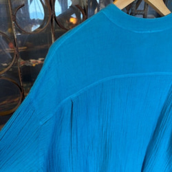 ダブルガーゼ トップス 半袖 無地 男女兼用 ユニセックス プルオーバー コットン 部屋着　メンズ レディース 13枚目の画像