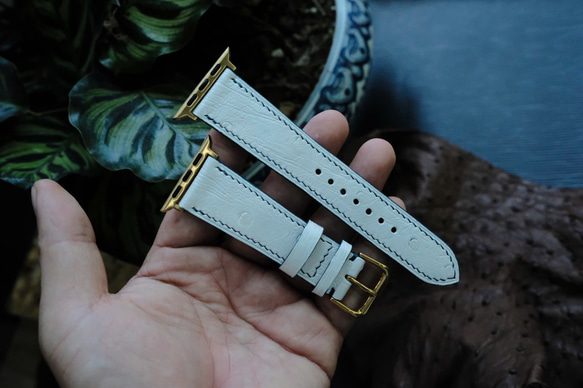 美品】ルイヴィトン ベルト シルバー レザー 黒 オーストリッチ