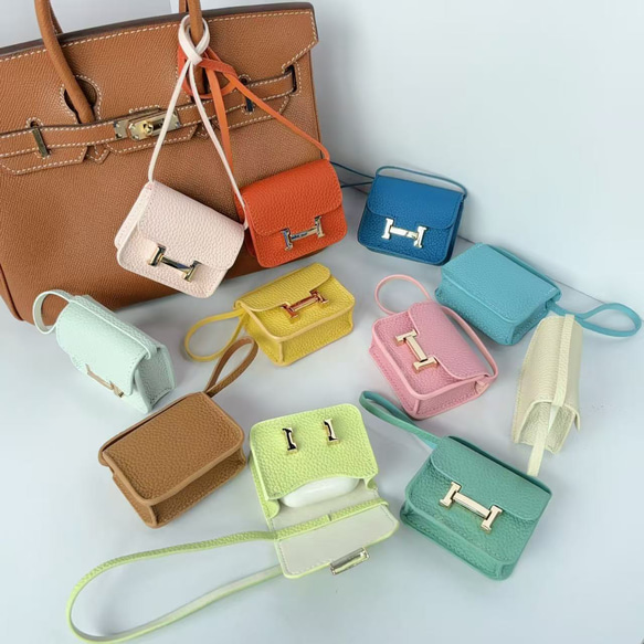 Mini Bag】BJD Constanc新色登場高級牛革イヤホンケース・香水