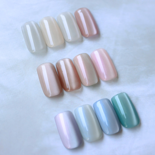 とろけるような艶感『ピュアマグネイル』 選べるカラー ネイルチップ