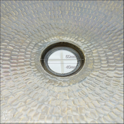 真鍮洗面ボウルwolz/BR 洗面器 ウォッシュボウル 水受け 手洗いボウル 手洗い鉢 洗面器 ブラス 鍛造 7枚目の画像