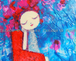 【原画】 満月 越智 紀久張 原画】満月 越智 紀久張 絵画 みちょす 通販 5208454｜Creema