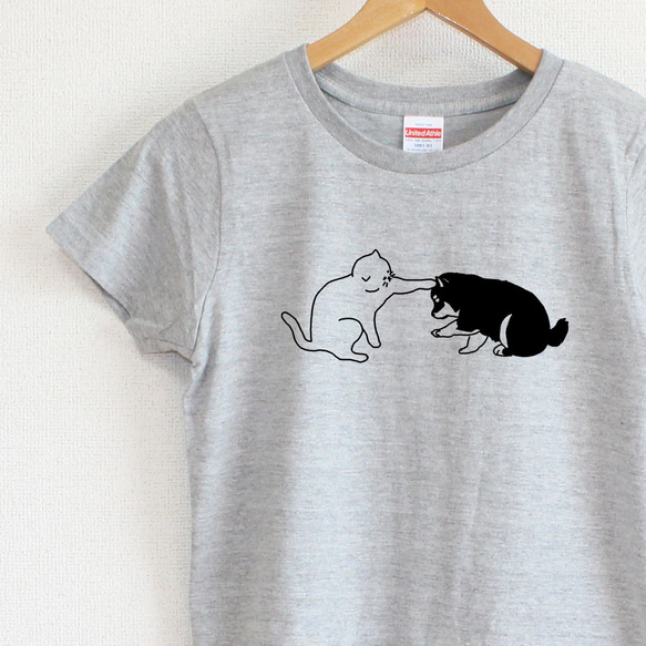 わんパンチが届かない　レディースタイプ（gray） 1枚目の画像