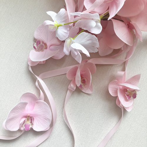 幸せいーっぱい詰め込んだ』桜とチューリップの春ブーケ アーティ