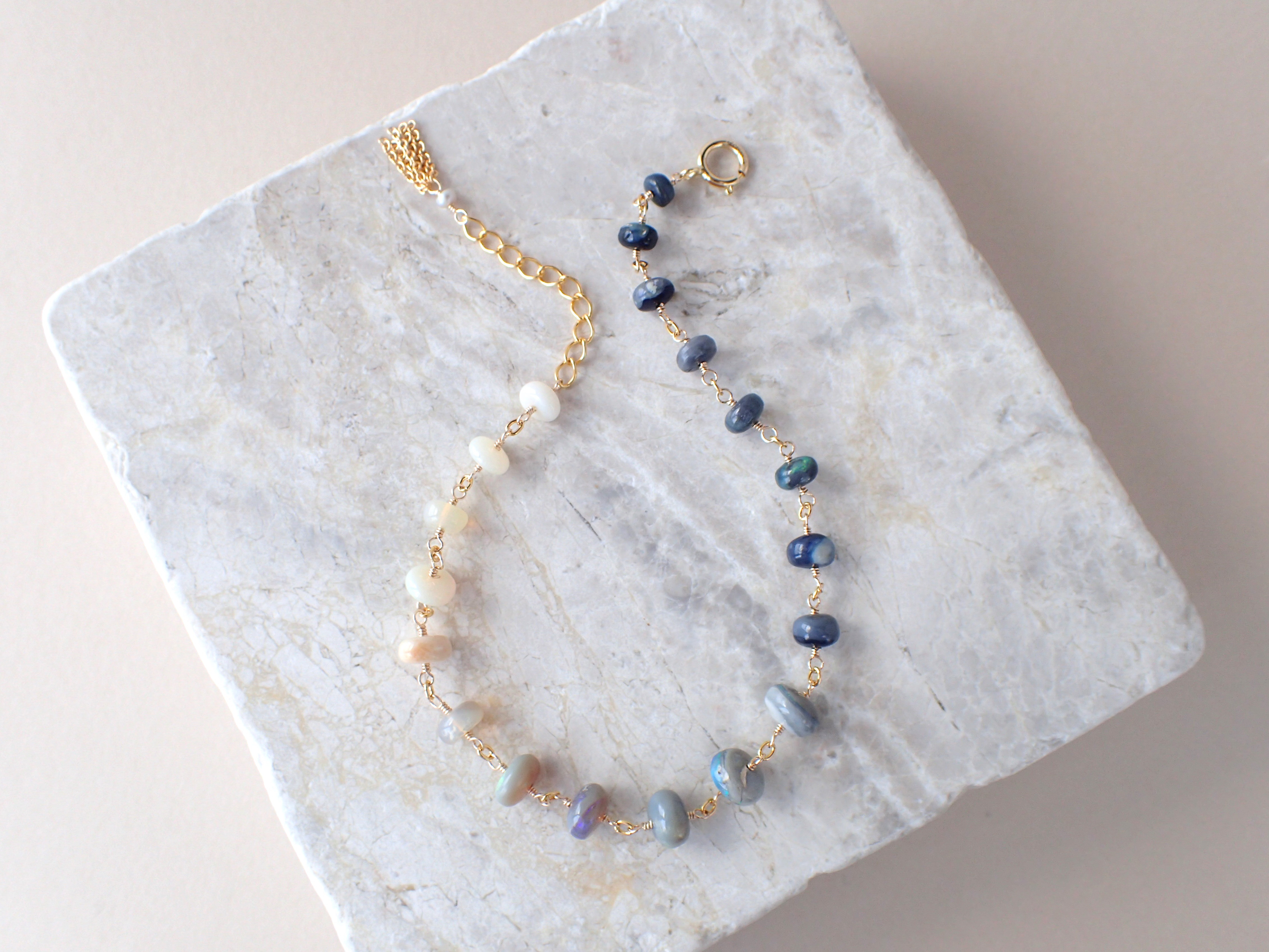 14kgf＊オーストラリアオパール＊ブレスレット