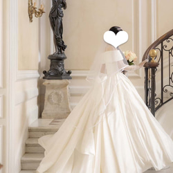 【新品】サテンオフショルダーウェディングドレス　結婚式前撮り ウェディングドレス オフショルダー サテン 結婚式 | Pay ID