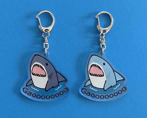 BONBON DROP アクリルキーホルダー 3個セット クラゲ　クジラ　サメ BONBON DROP アクリルキーホルダー 3個セット クラゲ クジラ サメ