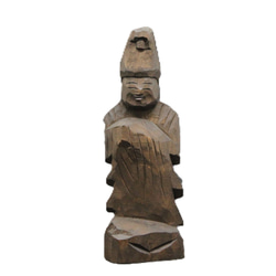 阿弥陀如来坐像(15cm an6205)仏像 円空仏 摸刻 木彫 彫刻 円空