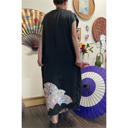 受注製作》着物リメイク 留袖リメイクワンピース ワンピース