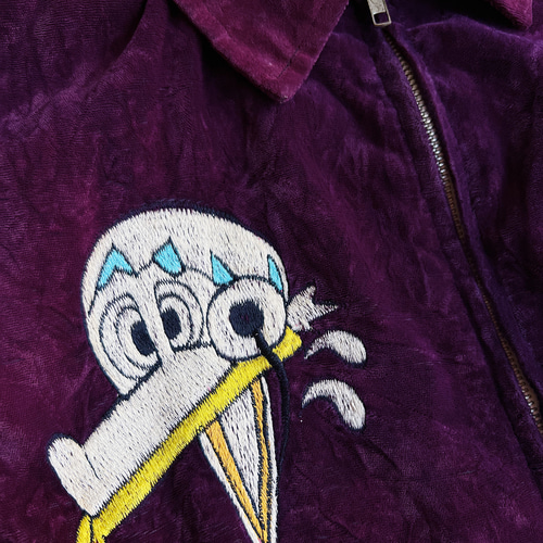 コレクションリリース | 1950年代のスカジャン 青紫 片面着用 横須賀