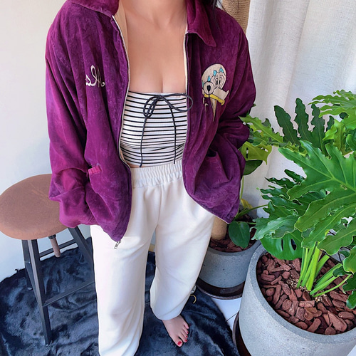 コレクションリリース | 1950年代のスカジャン 青紫 片面着用 横須賀