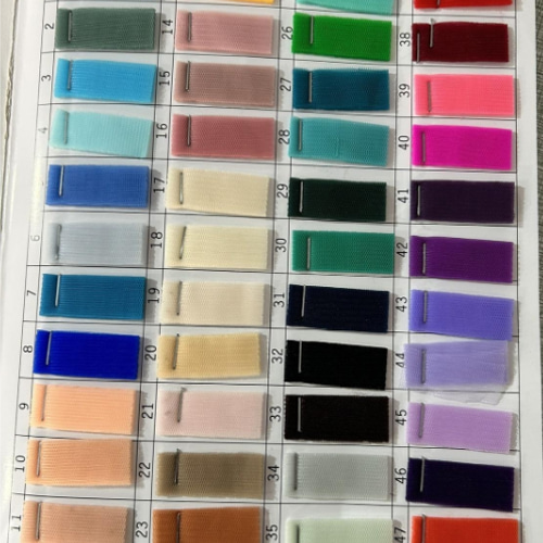 カラーチャート チュール生地 生地 ARY WEDDING(エリー) 通販 19550503  