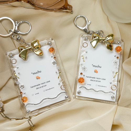 トレカケース みかん トレカキーホルダー 名刺入れ・カード