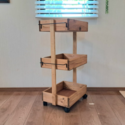 36《収納BOX》リンゴ箱 キャンプ収納 薪入れ アウトドア収納