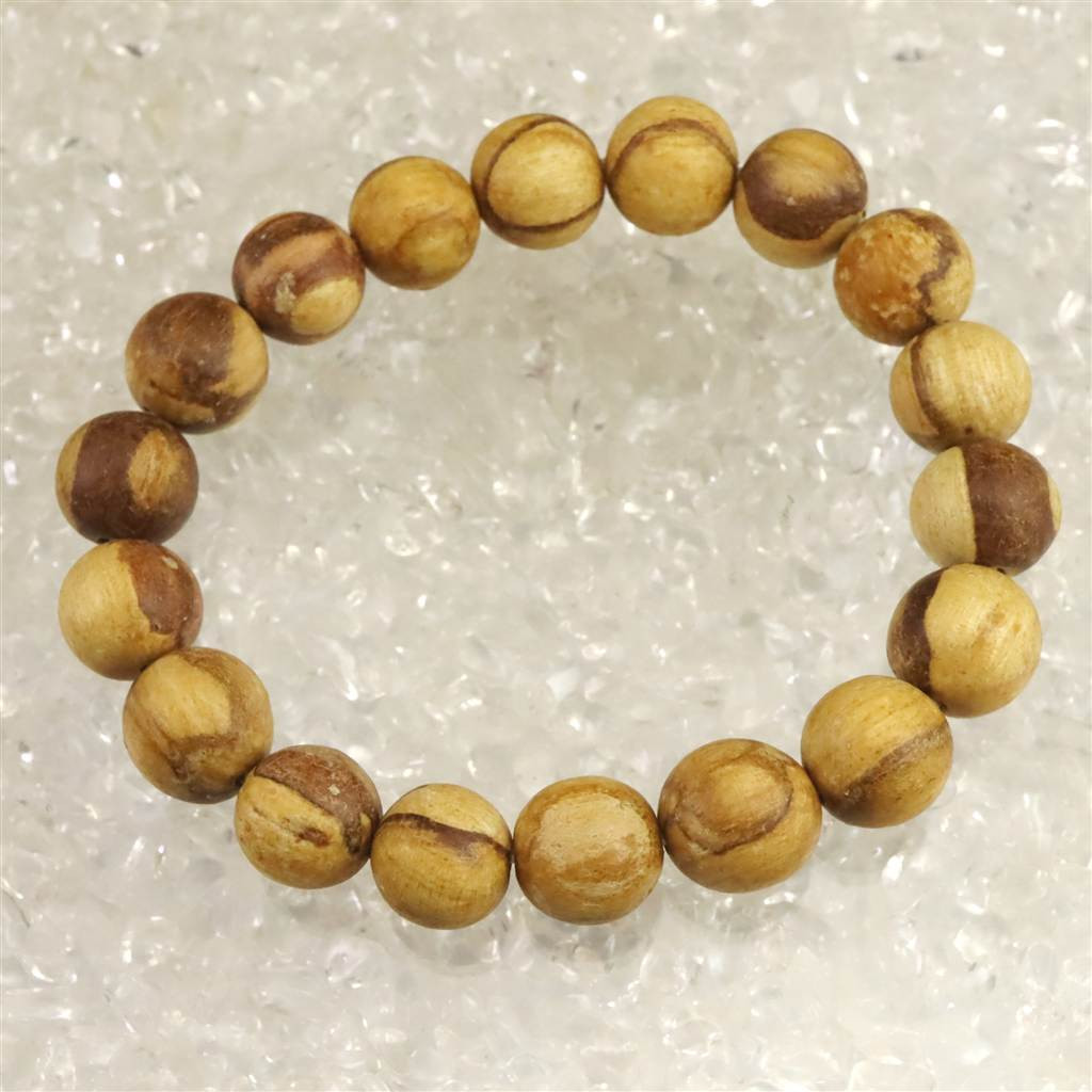 パロサント 香木 ウッドビーズ 11.5mmブレスレット  8.2g #30036