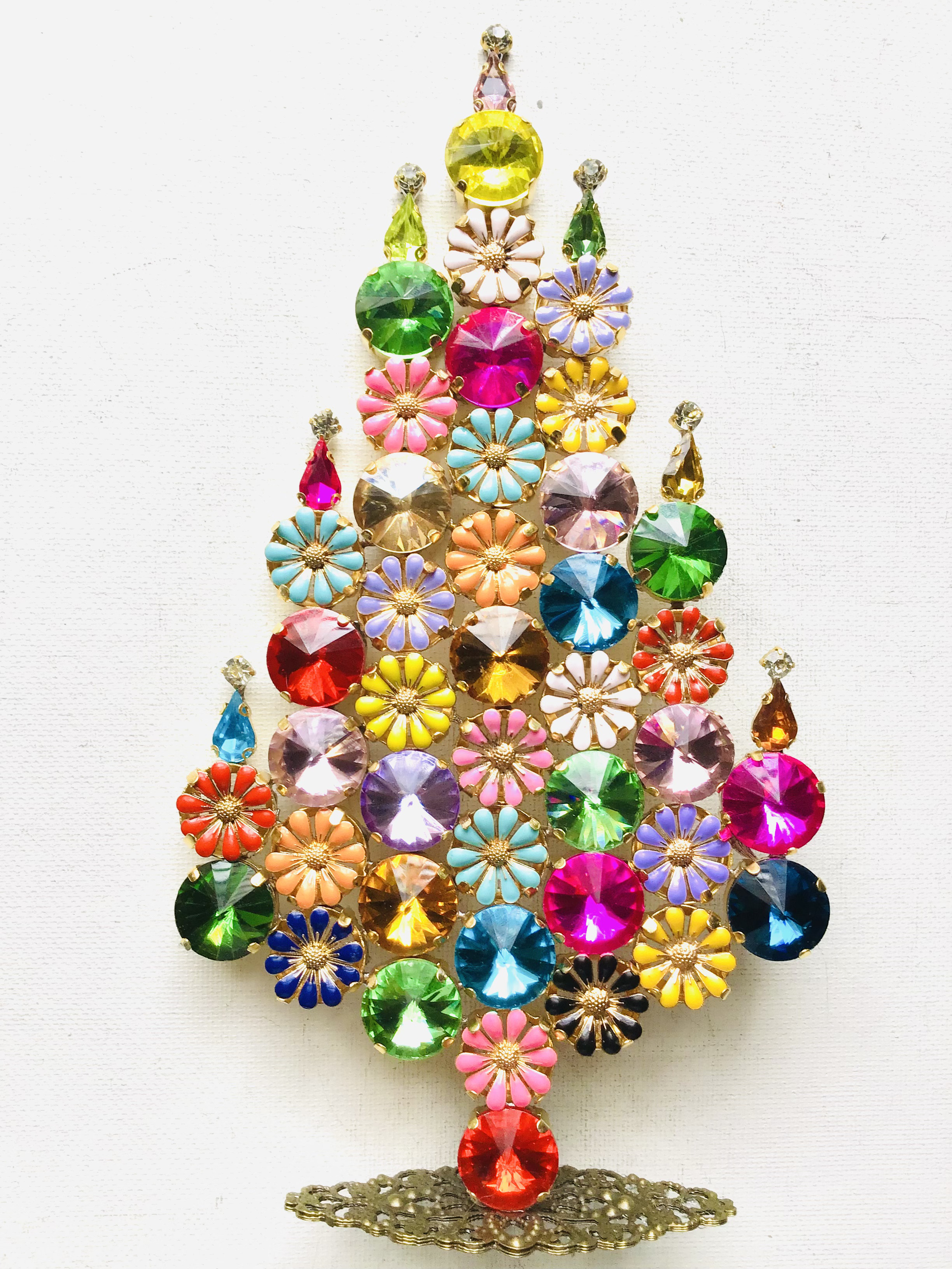 チェコガラス ビンテージ クリスマスツリー ヴィンテージ チェコ