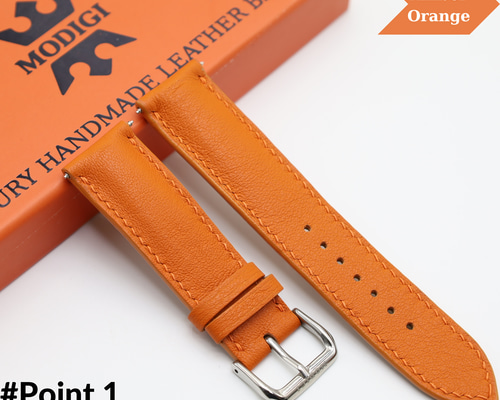 美品】WEMPE ヴェンぺ 20mm アリゲーター レザー ドイツ製バンド