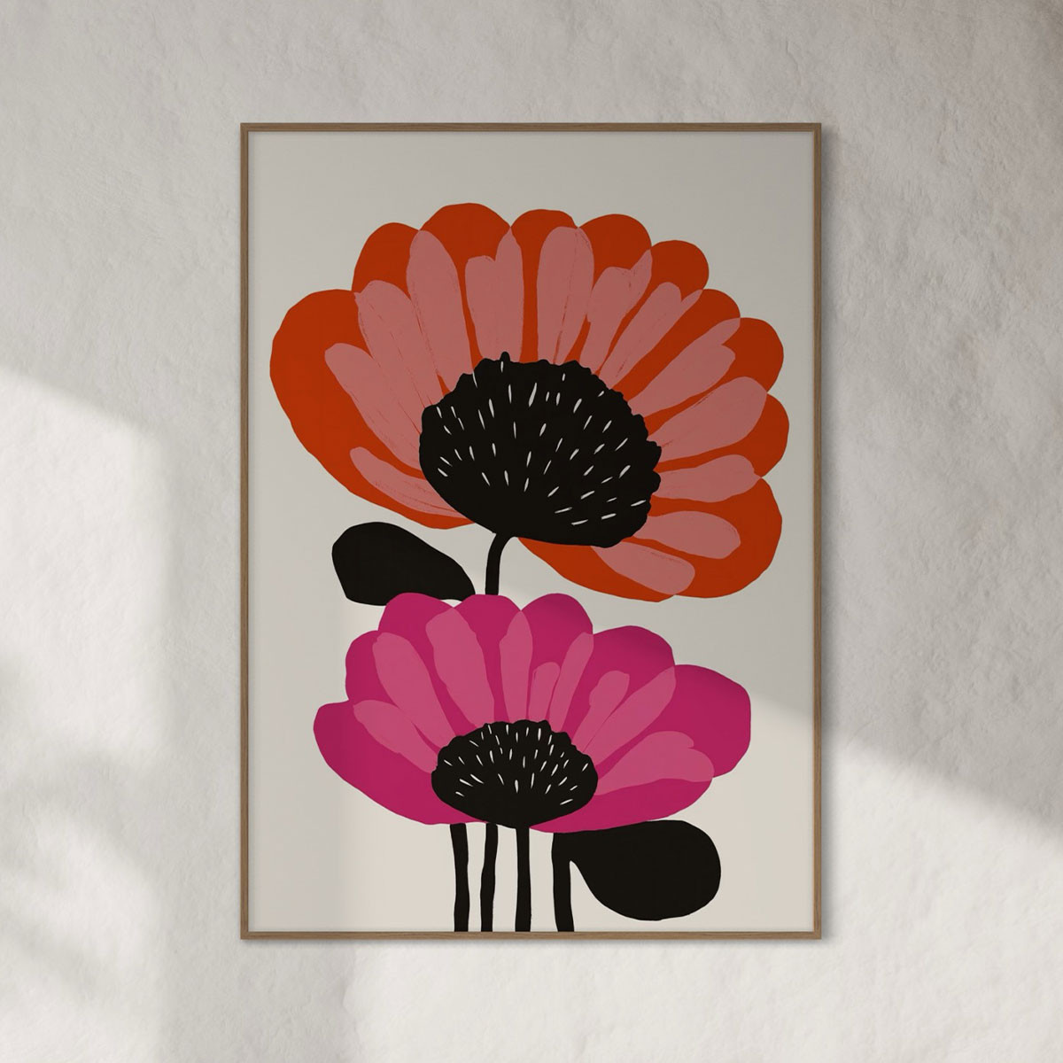 Playful Poppies｜アートポスター その他インテリア雑貨