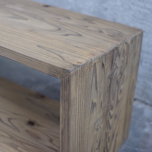 現品販売】wood shelf 355*1165*310