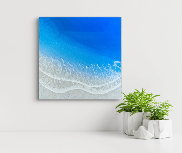 【45×15㎝】海　レジンアート　オーシャンアート① 45×15㎝】海 レジンアート オーシャンアート② - メルカリ