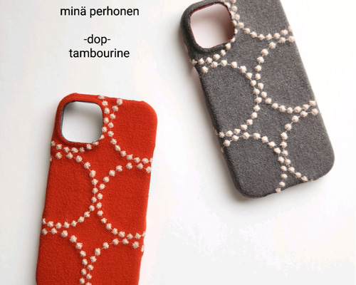 ミナペルホネン タンバリン ドップ スマホケース スマホカバー