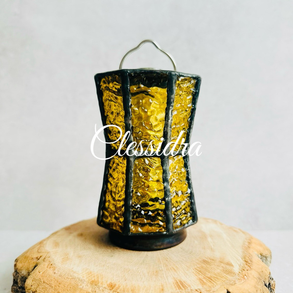 2way Goal Zero ステンドグラス ランタンシェード『Clessidra』アンバー　ゴールゼロ