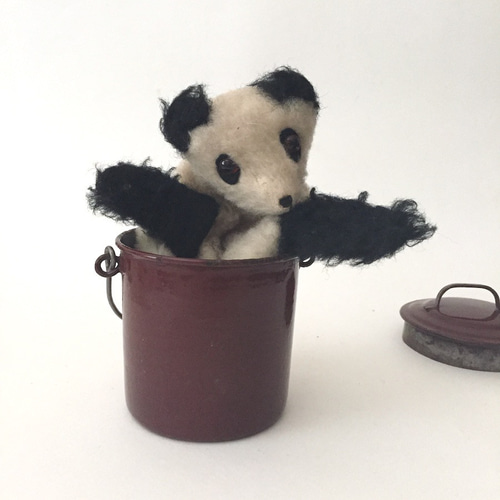 テディベア ぬいぐるみ パンダ アンティーク apanda.jpg