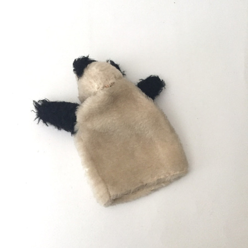 アンティークパンダのぬいぐるみ パンダパペット テディベア ギフト